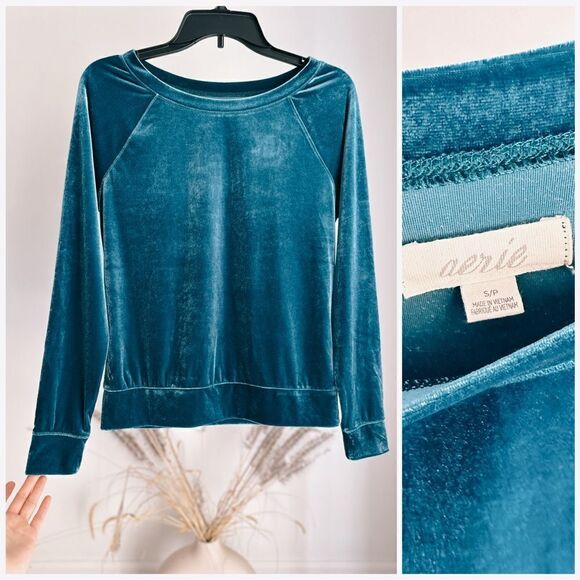 Aerie Velour Long sleeve - Picture 1 of 2